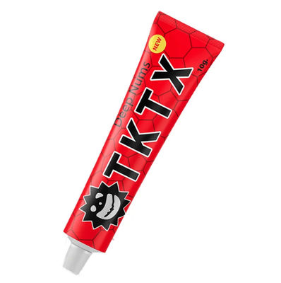 qualidade TKTX Creme Anestésico Vermelho 10g Creme Anestésico ODM Aceitável fábrica